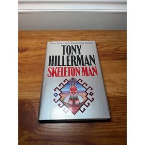 Skeleton‎ Man Tony Hillerman Hardcover Mystery Novel First Edition
